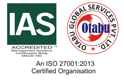 ISO 27001:2013 certified