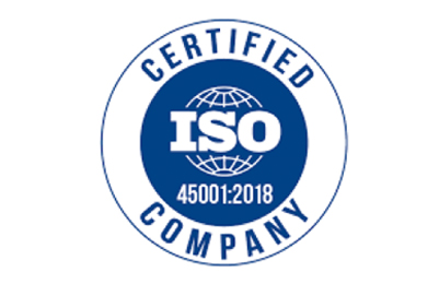 ISO 45001:2018 Certified